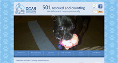 Desktop Screenshot of dutchcountryanimalrescue.org